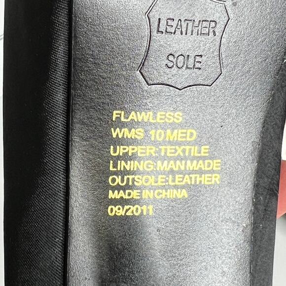 Unlisted Flawless Platform Heels Black Silver Shoe Size 10 - Picture 5 of 8